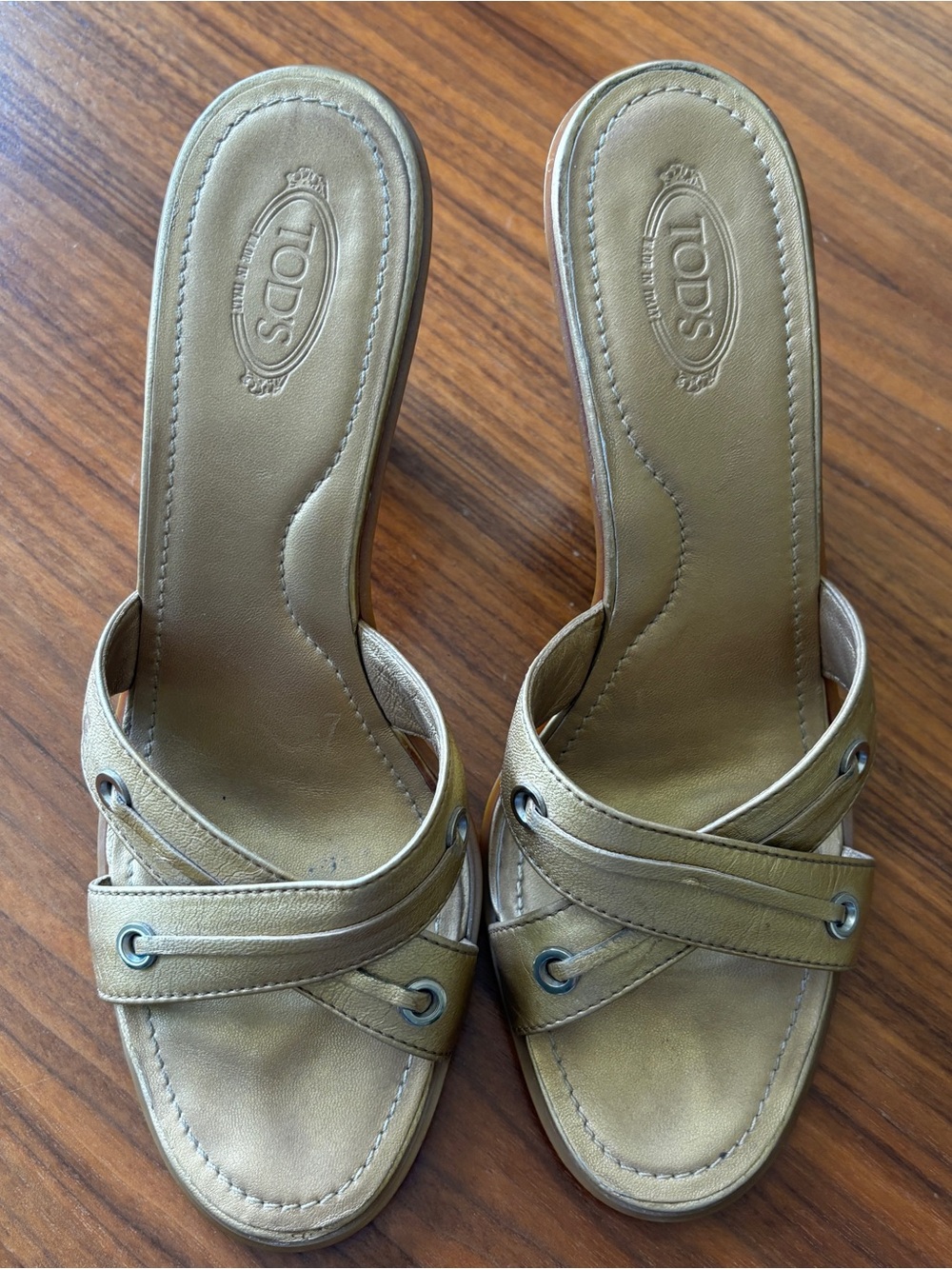 Tod’s leather Heels Size 9